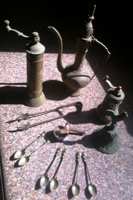 Various Brass, Copper & Steel Pieces - Before Cleaning