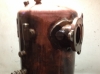 Antique Copper Coffee Maker - Before Cleaning